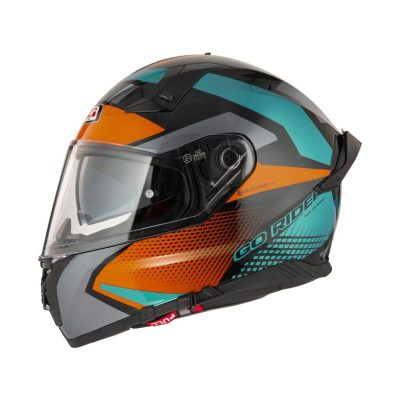 NZI Go Rider Quadri matt zárt bukósisak XL 2XL 