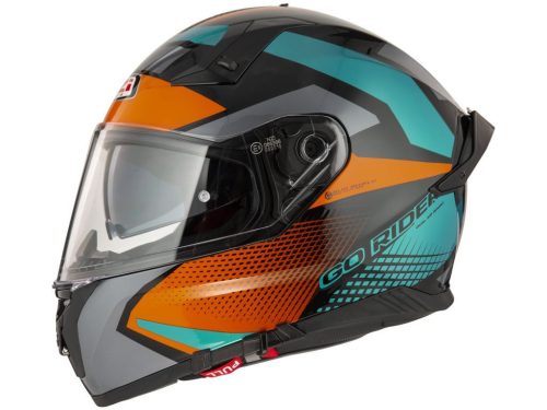 NZI Go Rider Quadri matt zárt bukósisak XL 2XL 