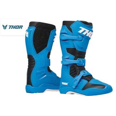 Thor Blitz XR kék-fekete cross csizma 43 