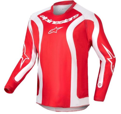 Alpinestars FLUID mars red white gyerek cross mez L
