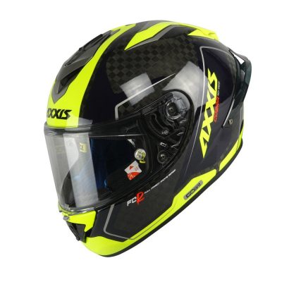 Axxis Cobra Rage Carbon zárt bukósisak L 