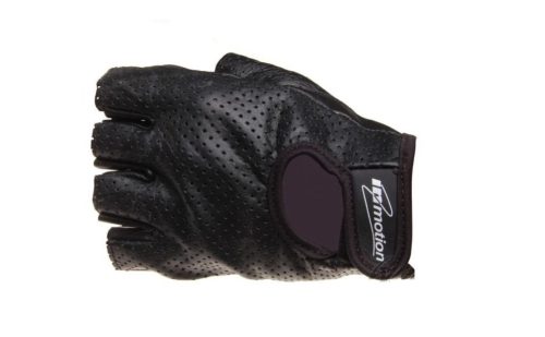 InMotion motoros bőrkesztyű ujjatlan